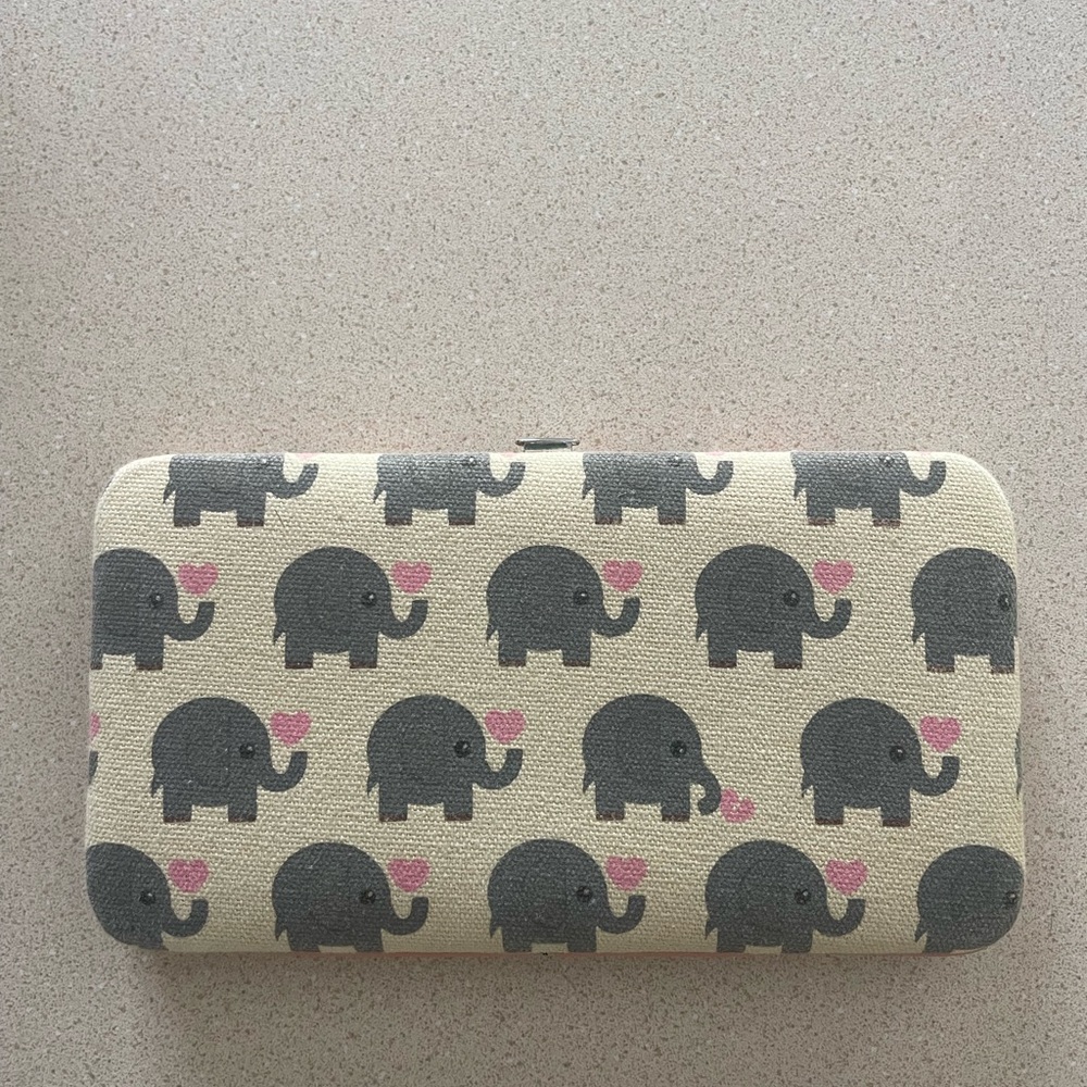 Elephant Print Kids Wallet
